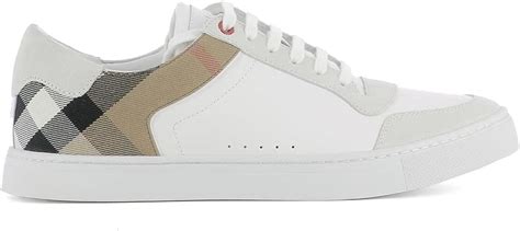 burberry shoes men white|white burberry sneakers.